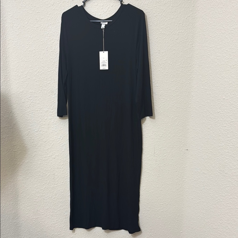 Black Midi Dress